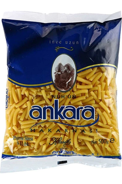 Ankara Makarna Ankara ince Uzun 500 G x 4 Adet 2 Kg ürün görseli 1