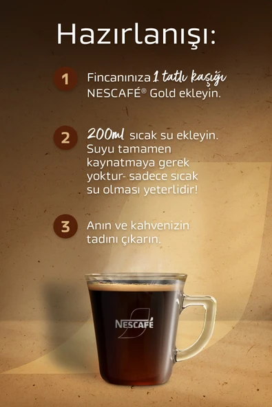 Nescafe Gold Yumuşak Içim 200 gr - Resim 4