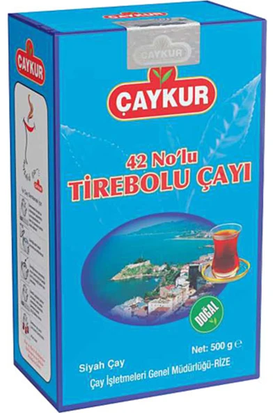 Çaykur 42 No Lu Tirebolu Siyah Dökme Çay 15 X 500 G ürün görseli 1