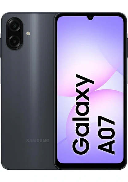Samsung Galaxy A07 128 GB Siyah (Samsung Türkiye Garantili) ürün görseli 1