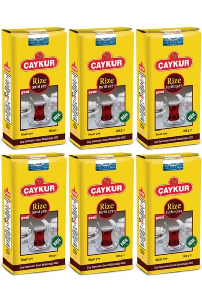 Çaykur Rize Turist Çay 500 Gr X 6 Paket ürün görseli 1