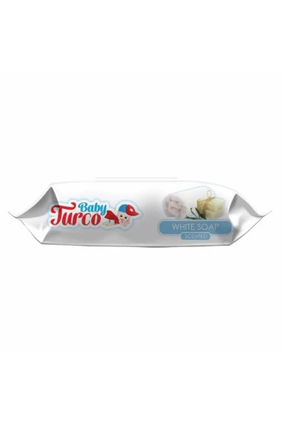 Baby Turco Islak Havlu Beyaz Sabun 90 Lı ürün görseli 1