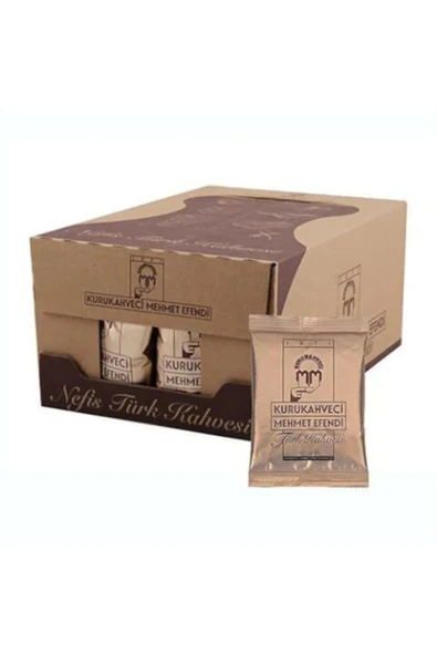 Mehmet Efendi Mehmet Efendi Türk Kahvesi 100 g 25 'li Paket 8690627021209 ürün görseli 1
