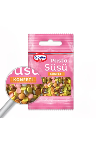 Dr. Oetker Pasta Süsü Konfeti 10 gr ürün görseli 1