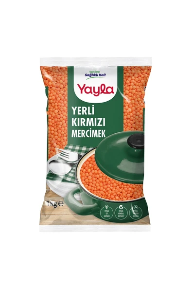 Yayla Kırmızı Mercimek 1 Kg ürün görseli 1