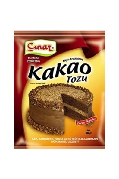 Çınar Kakao 50 gr X 10 Adet ürün görseli 1
