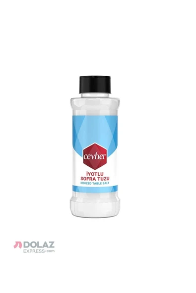 CEVHER Tuzluk Iyotlu Sofra Tuzu 500 G ürün görseli 1