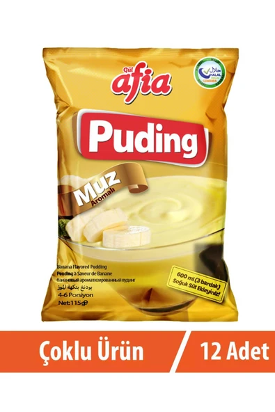 Afia Muzlu Puding 12x115 Gr ürün görseli 1