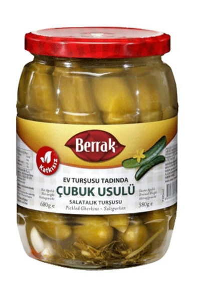 Berrak Çubuk Salatalık Turşusu 670 gr ürün görseli 1