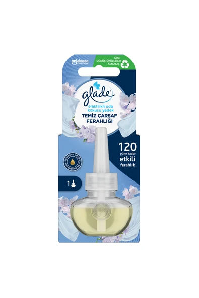 Glade Elektrikli Oda Kokusu Yedek Temiz Çarşaf Ferahlığı ürün görseli 1