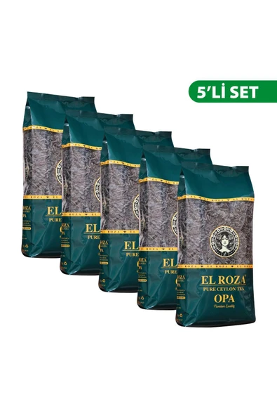 El Roza Opa Ceylon Tea 500g*5adet ürün görseli 1