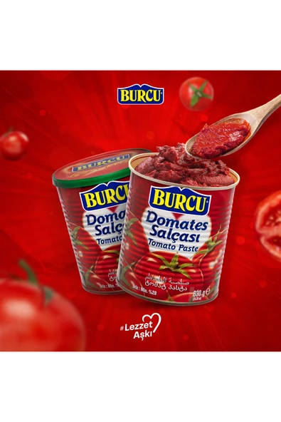 BURCU Domates Salçası 830 gr - Resim 2