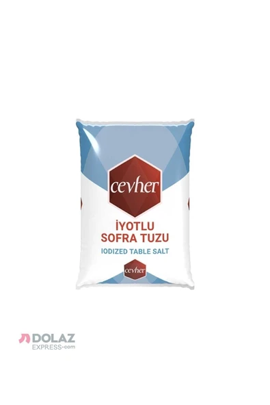 CEVHER Iyotlu Sofra Tuzu 1500 gr ürün görseli 1