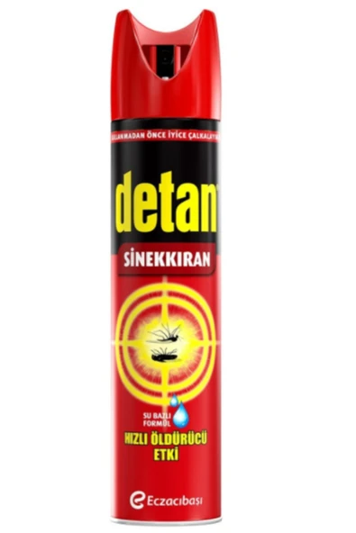 Detan Sinekkıran Su Bazlı Aeresol 275 Ml ürün görseli 1
