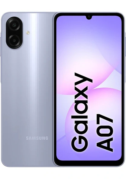 Samsung Galaxy A07 128 GB Mor (Samsung Türkiye Garantili) ürün görseli 1