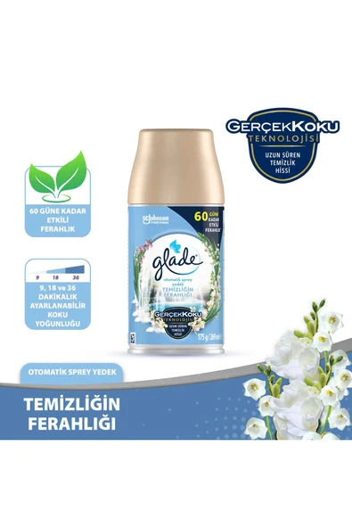 Glade Sprey Yedek Temiz Çarşaf, 269 ml, 1 adet yedek sprey ürün görseli 1