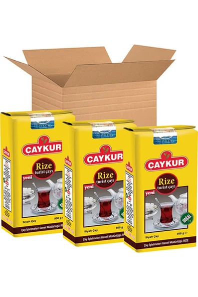Çaykur Rize Turist Çay 500 Gr X 3 Paket ürün görseli 1