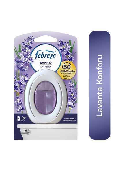 Febreze Banyo Lavanta Hava Ferahlatıcı Oda Kokusu ürün görseli 1