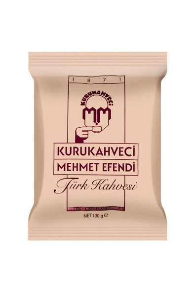 Mehmet Efendi Kuru Kahveci Mehmet Efendi Türk Kahvesi 100 G ürün görseli 1
