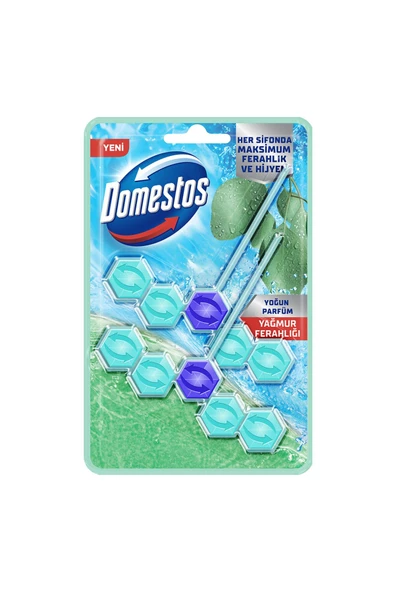 Domestos Wc Blok Yağmur Ferahlığı 2 x 50 G 3 ADET ürün görseli 1