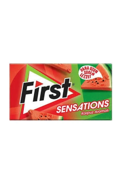 First Sensations Karpuz Coşkusu Karpuz Aromalı Sakız 27 gr ürün görseli 1
