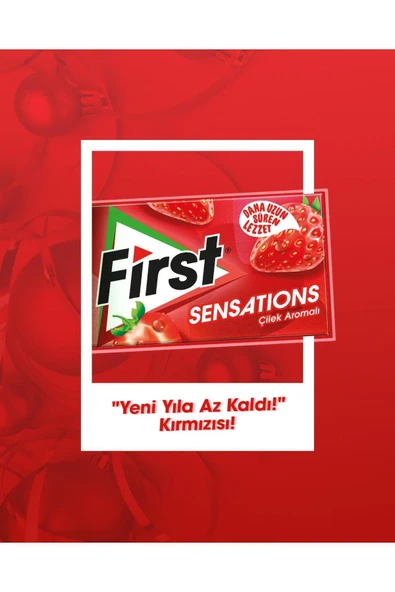 First Sensations Çilek 27gr - 12 Adet - Resim 3