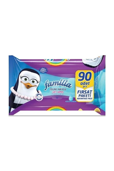 Familia Islak Havlu Yeşil Çay 90'lı ürün görseli 1