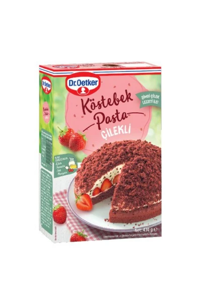 Dr. Oetker Dr.Oetker Köstebek Pasta Çilekli 430 g ürün görseli 1