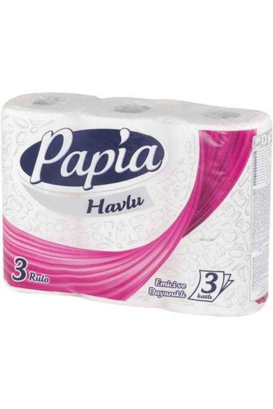 Papia Havlu 3lü ürün görseli 1