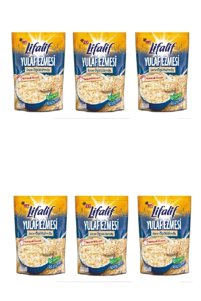 Eti Lifalif Ince Öğütülmüş Yulaf Ezmesi 350 G X 6 Adet ürün görseli 1