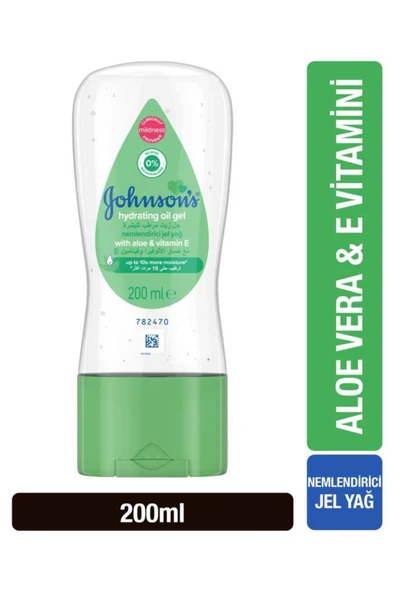 Johnson's Baby Aloe Vera 200 ml Jel Yağ ürün görseli 1