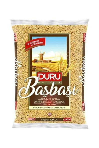 Duru 5x1000 gr Başbaşı Pilavlık Bulgur - Resim 3