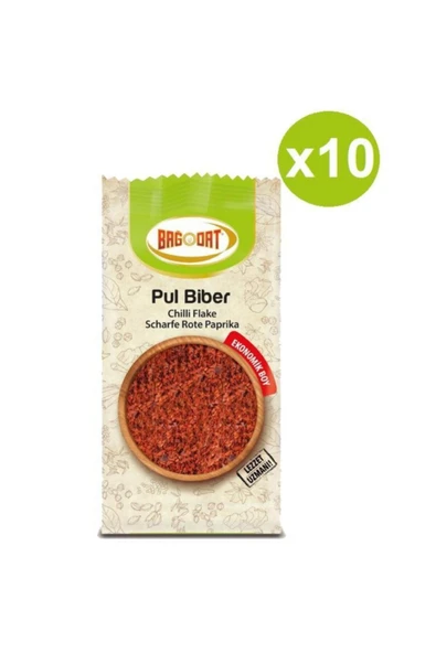 Bağdat Baharat Pul Biber 210gr X 10 Adet (koli) ürün görseli 1