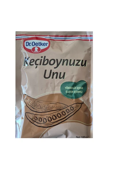 Dr. Oetker Dr.Oetker Glutensiz Keçiboynuzu Unu 100 g ürün görseli 1
