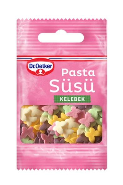 Dr. Oetker Pasta Süsü Kelebekler 10 gr ürün görseli 1