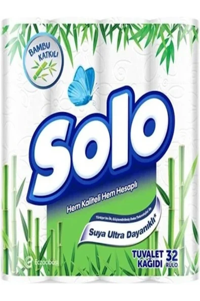 Solo Bambu Katkılı Tuvalet Kağıdı 32'li ürün görseli 1
