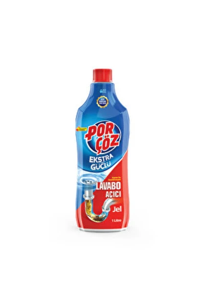 Porçöz ( 1 ADET ) Porçöz Lavabo Açıcı Jel 1000 ml ürün görseli 1