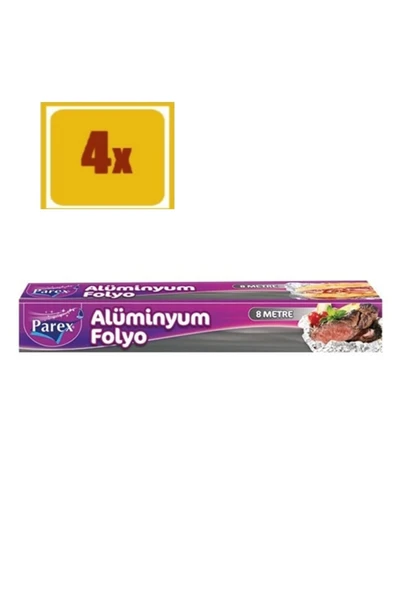 Parex Alüminyum Folyo 8 Mt X 4 Adet ürün görseli 1
