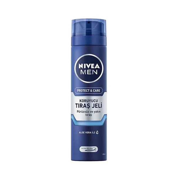 Nivea Tıraş Jeli Men Protect Care Tahriş Önleyici 200 ml ürün görseli 1