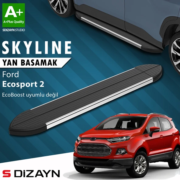 Ford EcoSport 2 Skyline Krom Yan Basamak 173 Cm 2012-2022 A+ Kalite ürün görseli 1