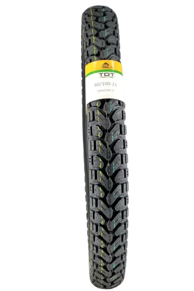 TDT TYRES 300-21 (80/100-21) TL (TUBELESS - DUBLEKS) MOTOSİKLET LASTİĞİ ürün görseli 1