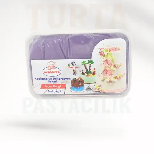 OVALETTE ŞEKER HAMURU MOR 1 KG ürün görseli 1