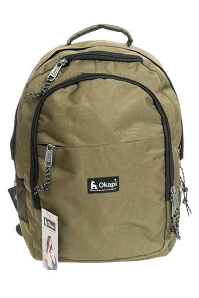OKP-145 Haki Okul Sırt Çantası ürün görseli 1
