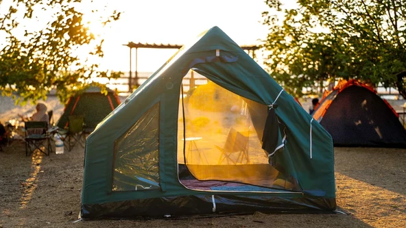 Woka Air Tent 7 Metrekare Plus  Şişme Kamp Çadırı ürün görseli 1