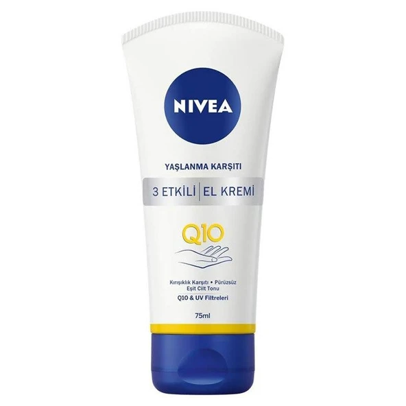 Nivea Q10 Plus El Kremi Yaşlanma Karşıtı 75 ml ürün görseli 1