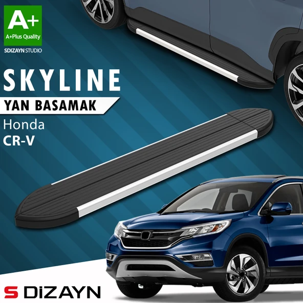 Honda CR-V 4 Skyline Aluminyum Yan Basamak 173 Cm 2012-2018 A+ Kalite ürün görseli 1