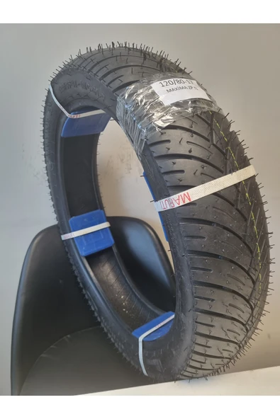 MARUTİ TYRES 120/80-17(TUBELESS - DUBLEKS) MOTOSİKLET LASTİĞİ ürün görseli 1