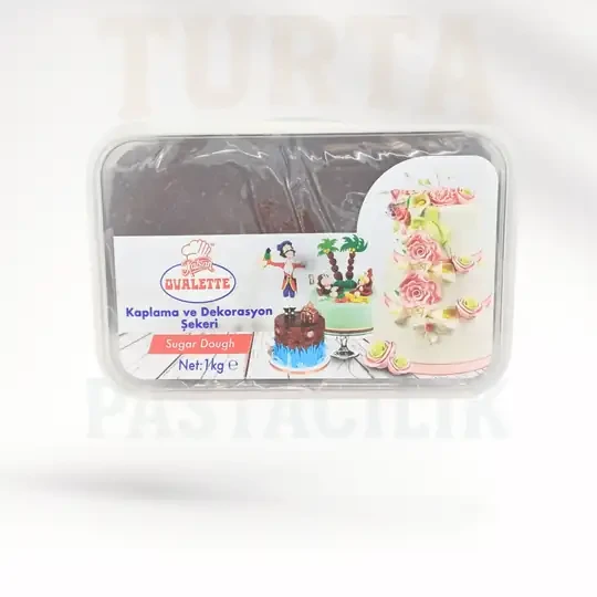 OVALETTE ŞEKER HAMURU KAHVERENGİ 1 KG ürün görseli 1