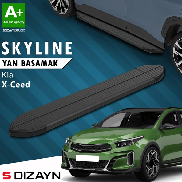 Kia XCeed Skyline Siyah Yan Basamak 183 Cm 2019 Üzeri A+ Kalite ürün görseli 1