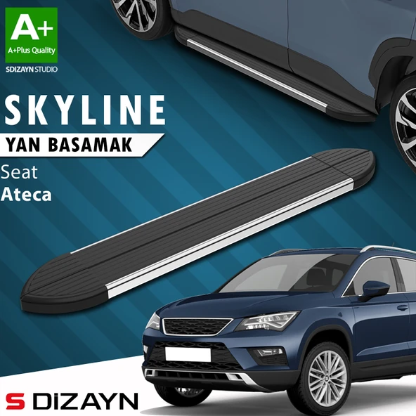 Seat Ateca Skyline Krom Yan Basamak 173 Cm 2017 Üzeri A+ Kalite ürün görseli 1